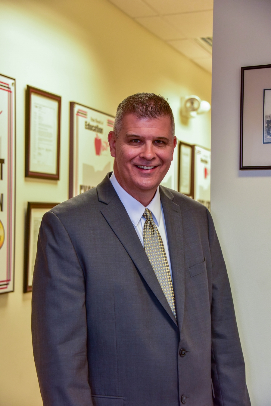 man wearing a suit